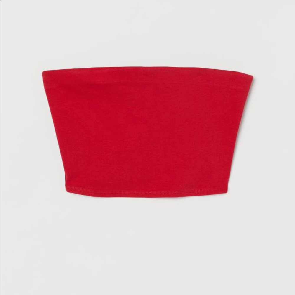 Red Jersey Top